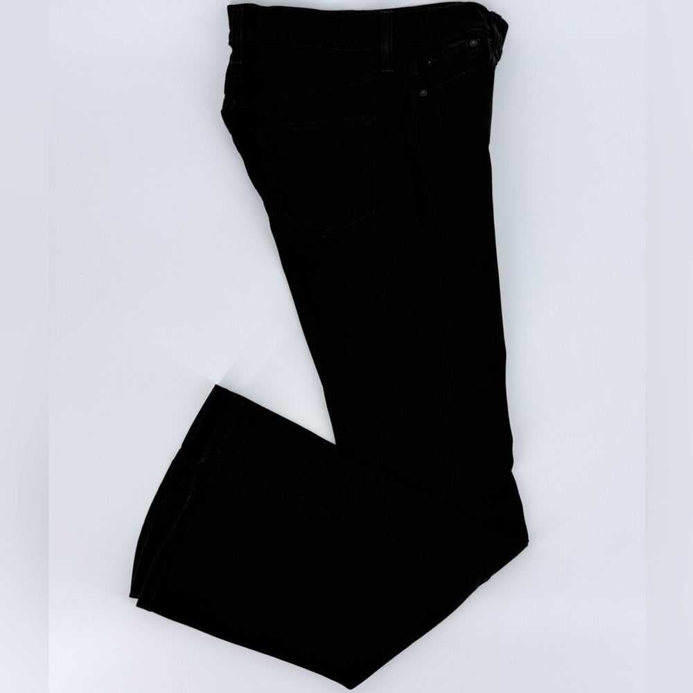 AYR Black Flare Jeans 28 Made In LA Stretch Denim